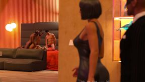 Anna Exciting Affection ch.2 Ep.23 - Husband Doesn't Recognize His Wife as the Cum Dump at the Masked Sex Party - Part 2