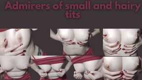 Admirers of small and hairy tits