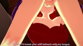 jessica rabbit blowjob and boobjob - part 1