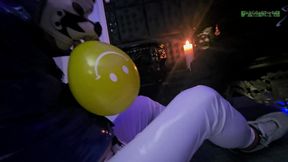 Playing Puppies Sneakers, Smelly Socks, Feets and the Yellow Balloon