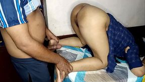 Fucking College classmate girl who came to study! hindi audio