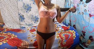 Desi Indian Couple Sex in the Badroom and Viral the Video, Big Tits Ex Girlfriend Sex in Doggy Style