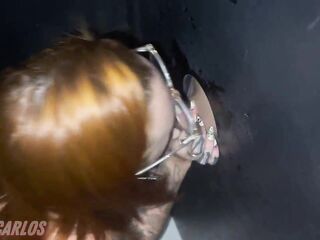 My spouse took me and my ally to the gloryhole, to suck and give it truly worthy to the gifted ones!