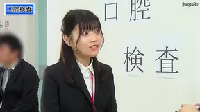 Japanese Beauty Examined - Seduced Filled by Horny Doctor’s Touch