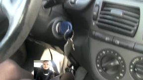 Screaming Brake Failure in Black Patent Flats