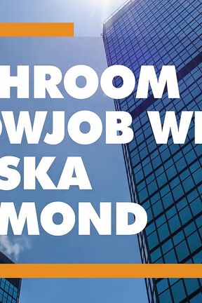 POV - Horny blonde office slut Aleska Diamond drinks your cum