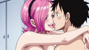 Luffy's One Piece session with Reiju