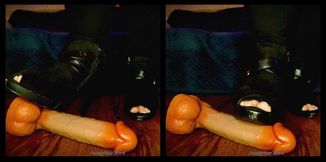 2Min CBT On My Big Dildo While Wearing Size 11 Black Boot Heels and Black Leggings – No Talking SweetFootWork