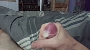 BWC  Jerking off till big erupting moaning cumshot 🍆💦