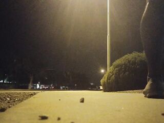 Risky late night rendezvous!