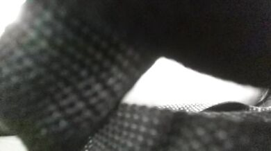 Hot fuck with my girlfriend's strap-on in the car