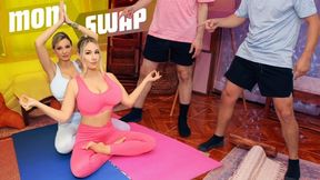Horny Moms Getting Fucked By Young Studs In Steamy Threesomes Sessions