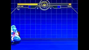 Seductive Hentai Warrior Pleasures Opponent with Fiery Blowjob After Battle