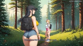 two huge sexy ass wife & her friend - i love your wife (part 04) developed by velnidokra - 3d porn game