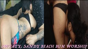 Sweaty, Sandy Beach Bum Worship - {HD 1080p}