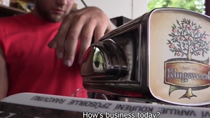 Czech Hunter: No Restraints in this Restaurant