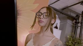 Wicked - Bodacious Blonde Babe Gets Fucked Hard On Her Cam FULL SCENE