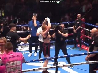 Uncensored Daniella Hemsley Flashing after boxing Win