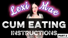 Loser Cum Eating Instructions #2