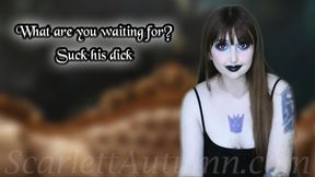 What are you waiting for? Suck his dick - MP4 HD 1080p