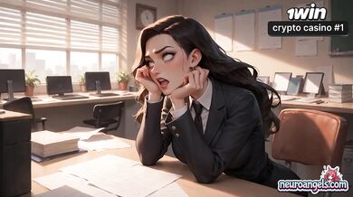 Four-Penised Office Orgy Drenches Secretary Creamy Cum