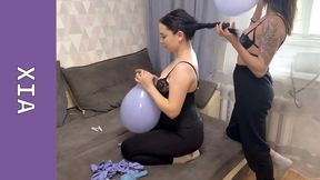 Xia & Katarina Double Trouble Balloon