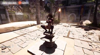 Slut Croft loves it when a two-meter dick penetrates her anus. part 2