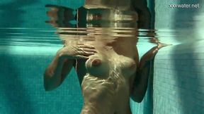 Waterslide vixen Olla gets pounded like a cum-covered swimming pool
