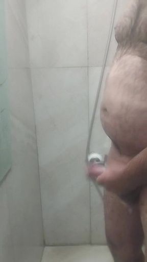 Stepdaddy in the Office Bathroom