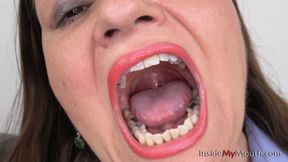 Inside My Mouth - Suzanne - Yawning time (4K quality)
