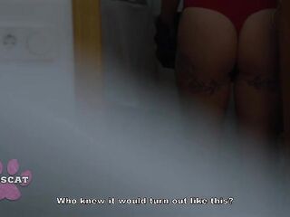 Effy Lil Seduces Her Step Sister's Boyfriend in Their Shared Hotel Daybed Right Beside Her Unaware Step Sister