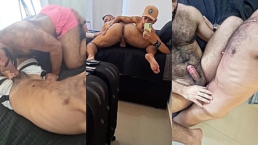 Pensa num passivão macho ,másculo,rabudão e dá o cú feito homem - Edição com com novas cenas - Foda completa