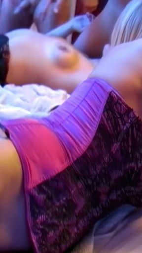 Cum Slut MILF Wifes Lauren Cox and Crystal Saunders in Amateur Sex Party Gangbang with Swingers