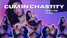 CUM IN CHASTITY