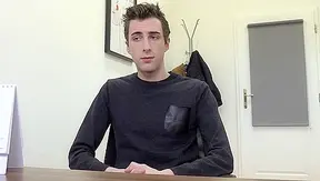 Pretty Boy Moans Loudly During Filthy Casting Session