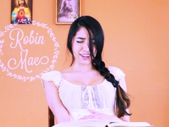 Curly Blonde Teen Records Solo Dildo Masturbation More at