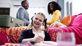 ”Tiny teen stepdaughter seduces masturbating step dad & rides big black dick”