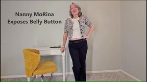 Nanny MoRina Exposes Belly Button