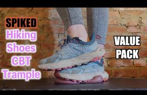 Rugged HOKAs Shred & Drain Balls - Cock Minced & Milked by Spiked Hiking Shoes - **VALUE PACK - all versions in 1 video**