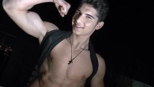 East Boys: Outdoors together with muscled latino gay