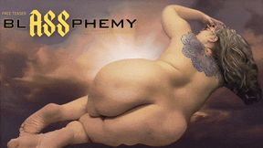 BlASSphemy: OctoGoddess Ass Worship Religious Blasphemy with Ass Spreading, Big Butts, Ass Fetish, BBW Ass, AI generated effects 720 Version