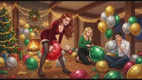 Balloons Confessions #9: My Secret Balloon Seduction at the Holiday Bash