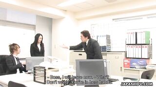 Hot lady Ai Mizushima pleases her horny boss