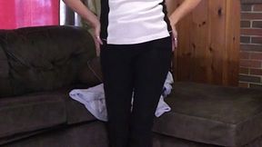 BLACK AND WHITE STRIP OFF