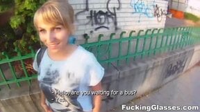 POV Pickup And Sex On Balcony