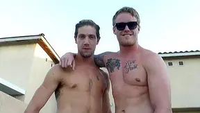 Muscle Jock Strut: Tight Shorts Highlight Huge Bulges – Steamy Gay Tease