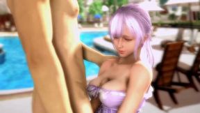 DOA SFM Fiona Losing Virginity at Beachside Hooker Orgy