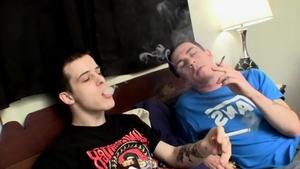 Boys-Smoking.com - Natural Eli cock sucking