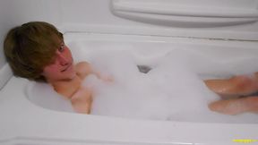 *** handjob in the bathtub