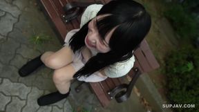 Cute Japanese Teen With Pigtails And Small Tits
